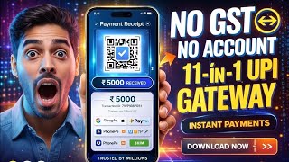 No GST? No Current Account? 😎 | Create UPI Payment Gateway (11-in-1 Source Code)