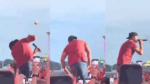 Luke Bryan Gets Hit On Stage! Fans React & Safety Concerns Rise