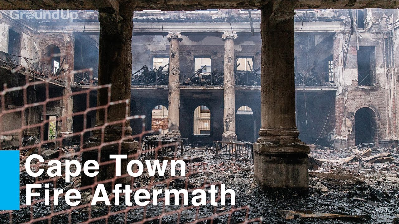 Cape Town Fire Aftermath