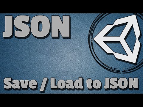 Видео: Unity - JSON сохранение и загрузка из файла