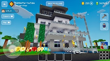 Block Craft 3D: Building Simulator Games For Free Gameplay #1204 (iOS & Android) | Modern House 🏠