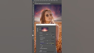 Adobe Photoshop 2022 New features Sky Replacement | Photoshop Training | #shorts