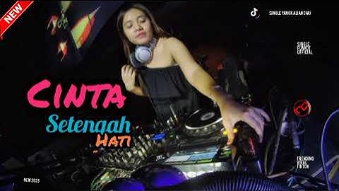 Single Funkot‼️Dj Cinta Setengah Hati New 2023❗Trending Viral TikTok📌