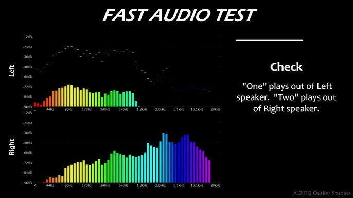 Test loa stereo với các dãi tần số. - YouTube