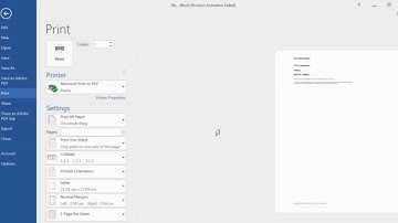 Computer Class 5 Chapter 1 (Printing a Document)