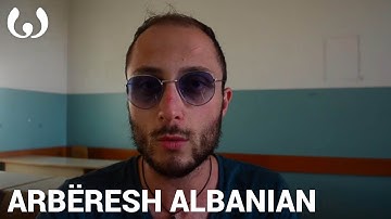 WIKITONGUES: Stefano speaking Arbëresh