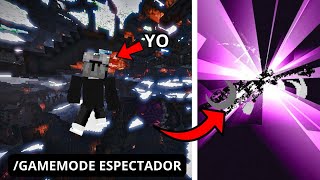 CÓMO Me Pasé Minecraft En Modo Espectador?