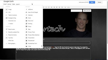 Google Earth Embed Gadget