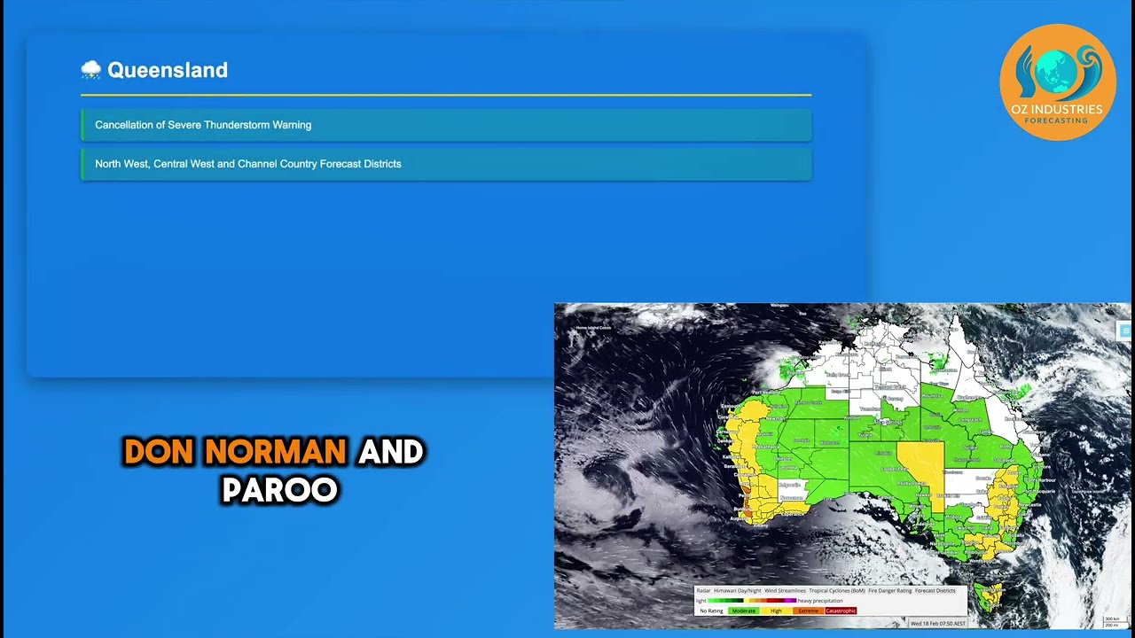Current Weather Warnings l Thursday 19 February 2026