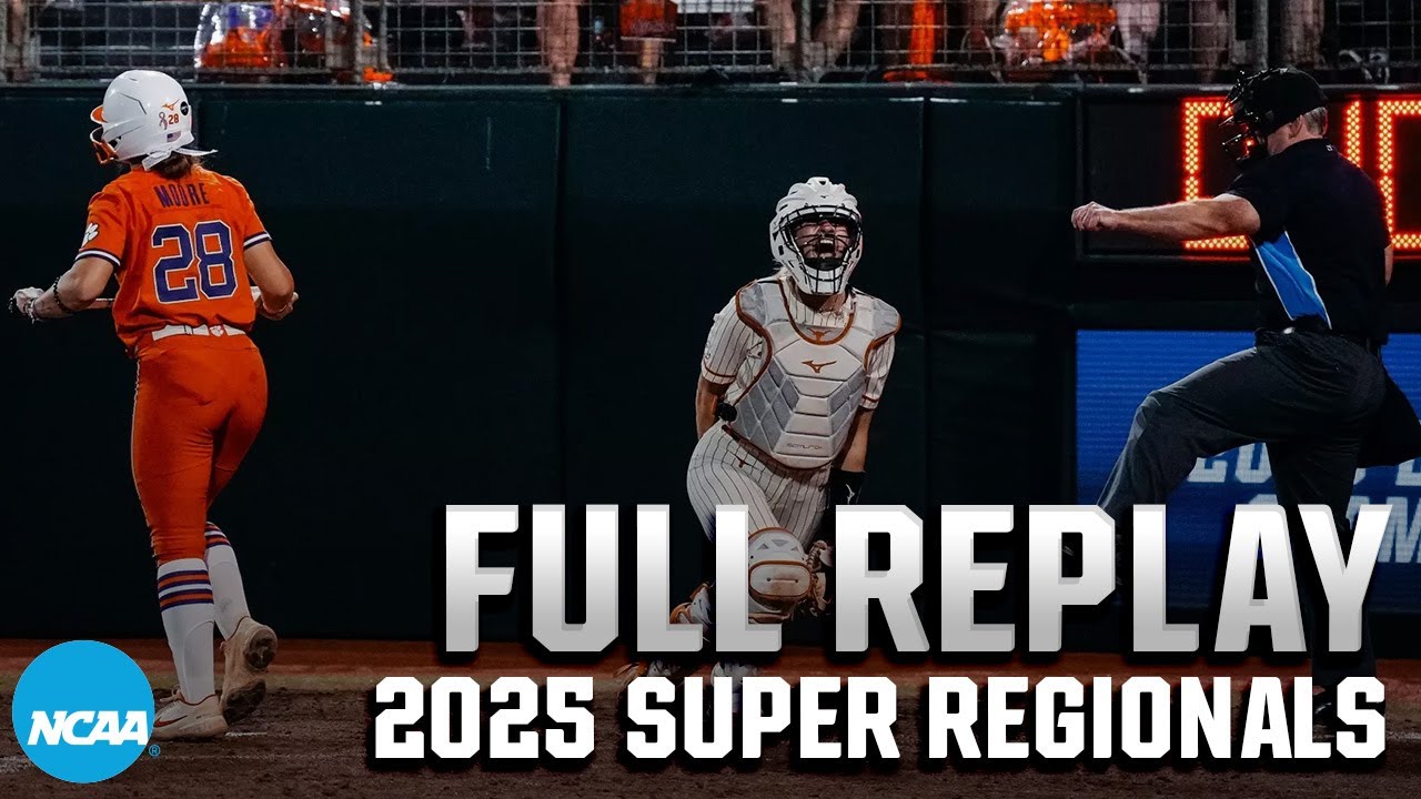 Texas vs. Clemson: 2025 NCAA softball super regionals Game 2 | FULL REPLAY