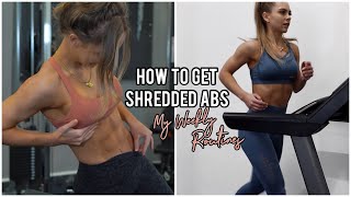 my weekly abs & cardio routine