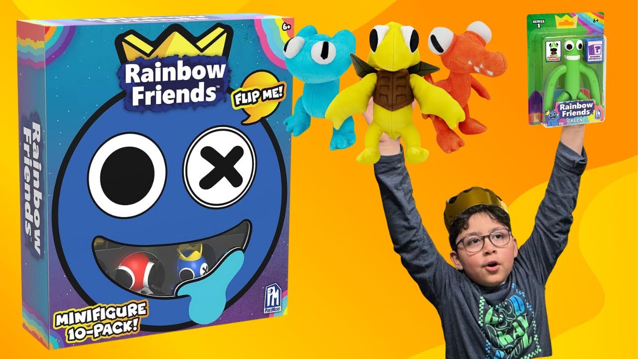 RAINBOW FRIENDS TOYS & PLUSHIES 2024 MEGA UNBOXING