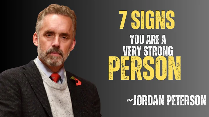 7 Signs You are a Very Strong Person | Jordan Peterson Best Motivational Speech