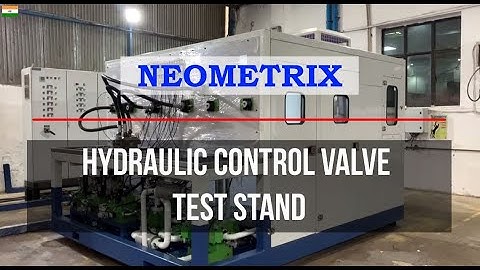 Hydraulic Control Valve Test Bench (Model: NEA1811)