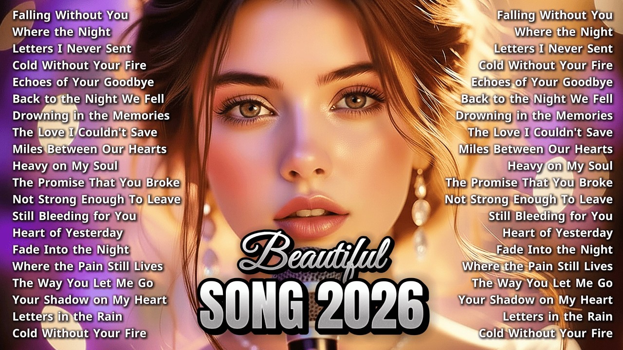 Beautiful Love Songs Collection 2026 💕 Romantic Ballads