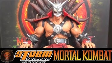 Storm Collectibles Shao Kahn Mortal Kombat Action Figure Review