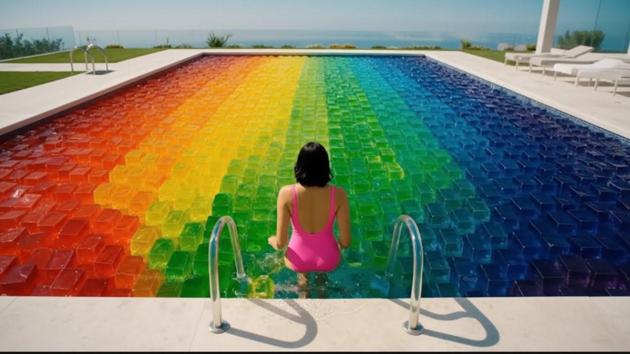 Which pool are you swimming in? 🏖️ | AI ASMR for Deep Relaxation