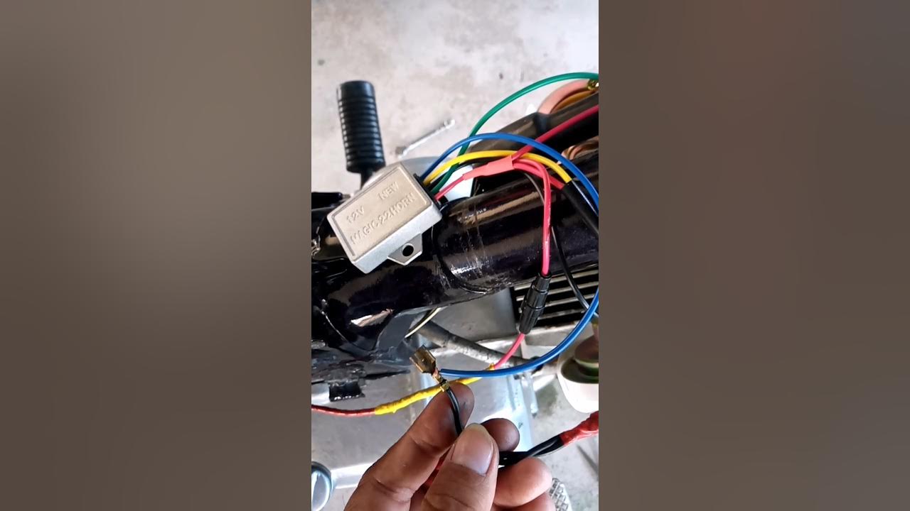 Cara Pasang Horn 18 Bunyi Di Motosikal Honda Ex5 YouTube