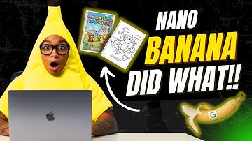 Nano Banana Next - Level AI Image Tutorial (Full Coloring Book Hack) Make Money Easily!
