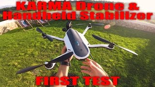 GoPro KARMA Drone & Handheld Stabilizer FIRST TEST