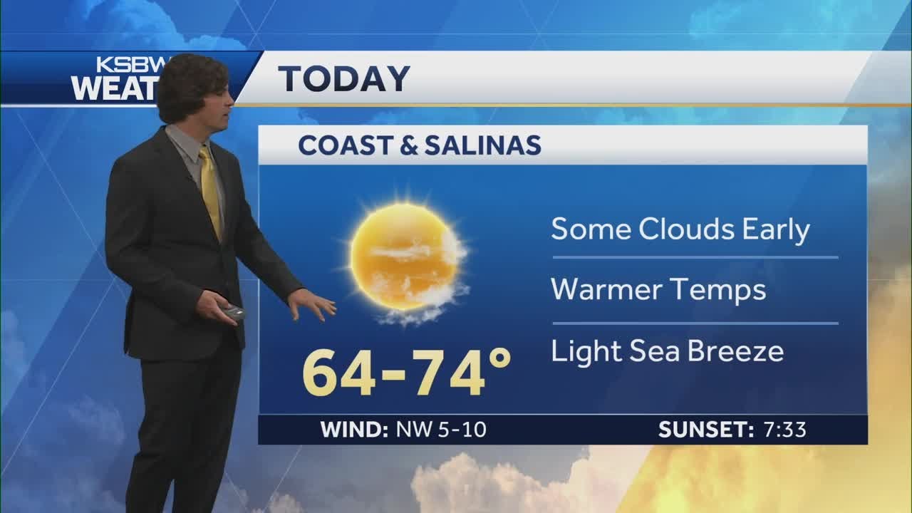 Warm weather through most of the week - YouTube