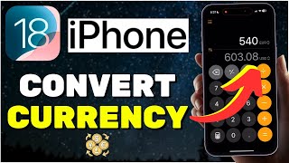 How To Convert Currency In Calculator App On iPhone (iOS 18) screenshot 3