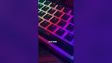 Pudding keycaps will transform your RGB keyboard ✨ #rgbkeyboard #desksetup #pcgaming