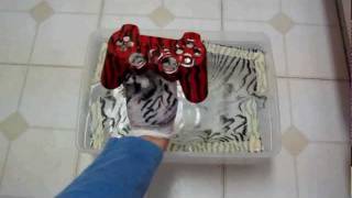 How to mod your controller with Mydipkit diy hydrographics