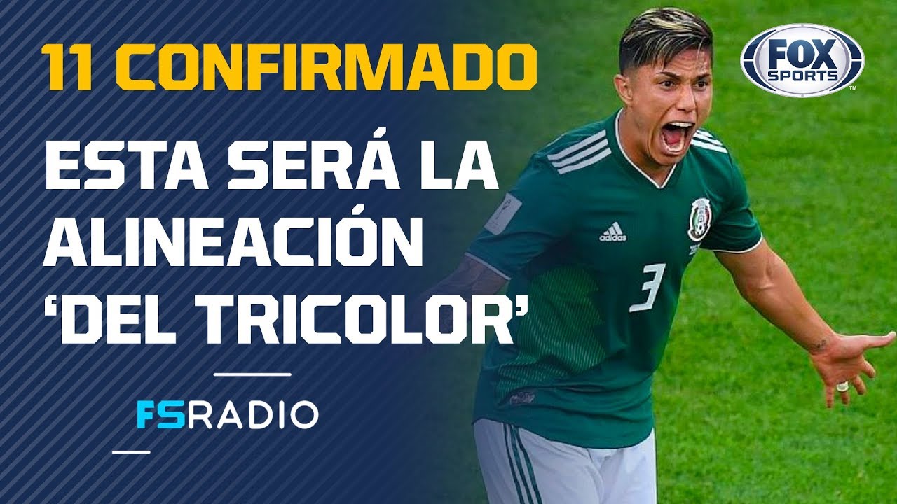 La alineación prácticamente confirmada del Tri para enfrentar a Argentina fox sports ดู
