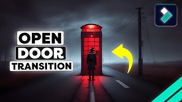 How To Make Door Opening Transition On Filmora 12