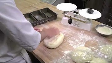 Demonstration of gluten development in baking