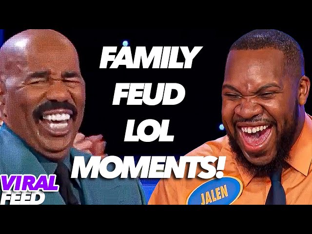 Viral LAUGH OUT LOUD Moments From FAMILY FEUD 2024! | VIRAL FEED class=