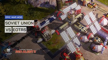 Red Alert 3 [Epic War Mod] - Soviet Union vs Empire of the Rising Sun Brutal AI