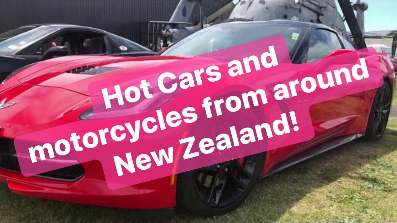 Hot rods, cars, and motorcycles from around New Zealand