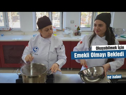Okuyabilmek İçin Emekli Olmayı Bekledi