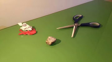 Rock, Paper, Scissors - Stop Motion Animation