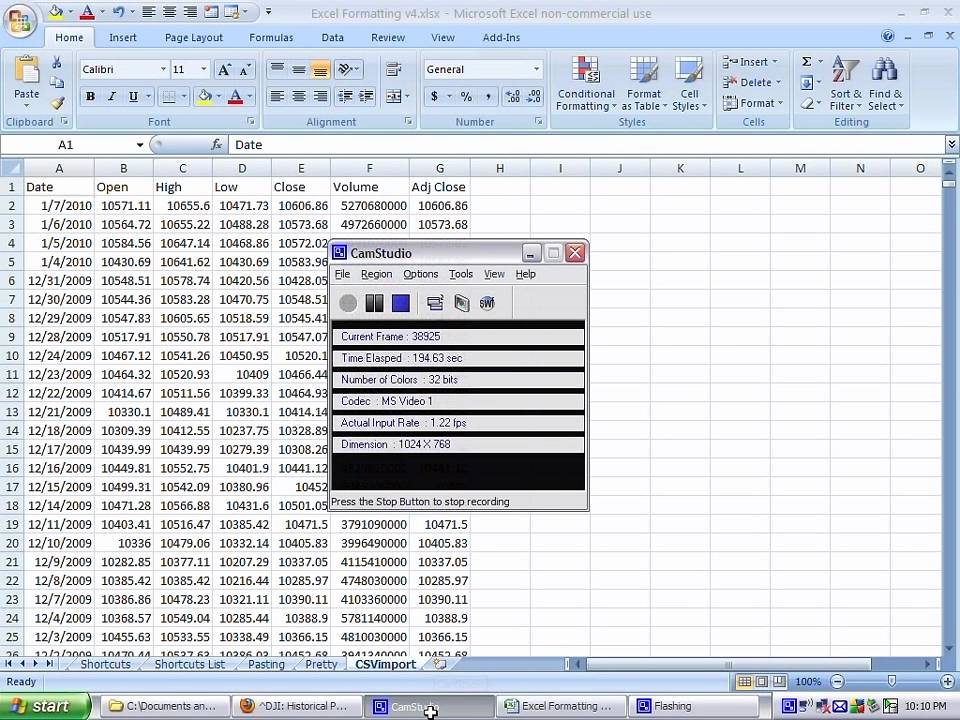 Importing CSV Files into Excel - YouTube