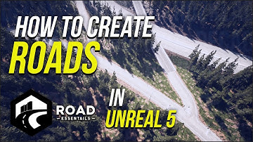 How to create Roads — Road Essentials - in Unreal Engine 5 #ue5