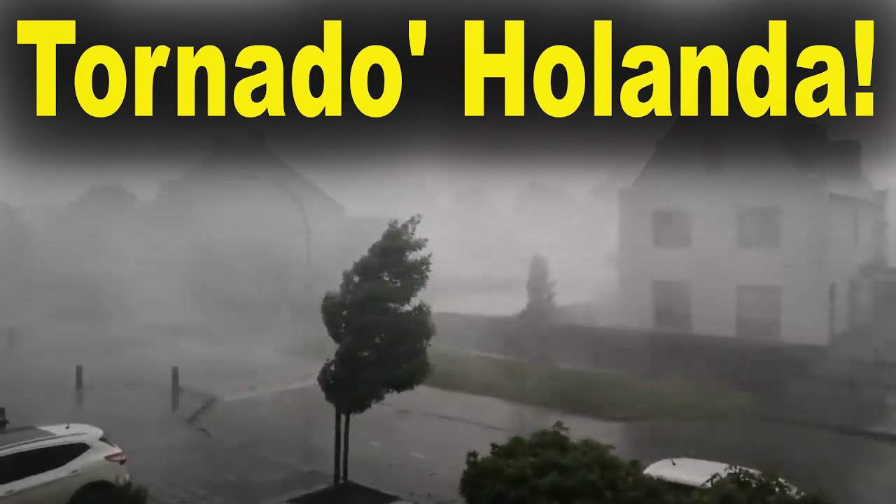 Tornado' destrói o norte da Holanda