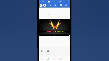MK Mobile Logo design on android phone | MK Logo design | How to make MK logo in mobile | Pixellab