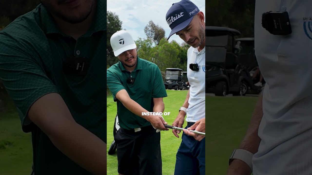 Stop the Chicken Wing #golfswing #golftips