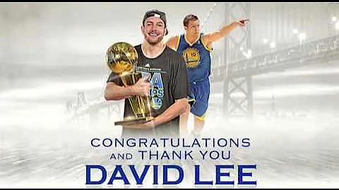 David Lee Receives 2015 NBA Championship Ring | Warriors vs Mavericks
