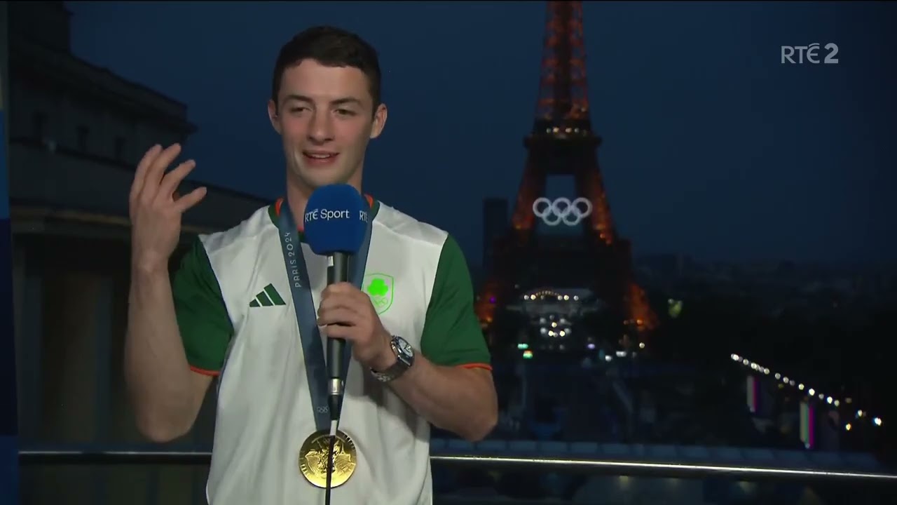 Paris 2024: 'The tears were flooding down my face' - McClenaghan reacts to gymnastics gold