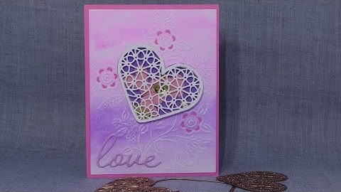 Spellbinders Expressions of Love Collection: Forever Love Hearts Dies Review & Shaker Card Tutorial!