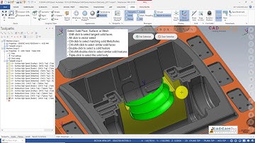 MasterCAM Tutorial #46 | Mill 3D Surface High Speed Raster Toolpath
