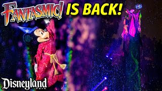 Fantasmic Returns to Disneyland 1 Year After Fire | New Details on Tiana’s Bayou Adventure Queue