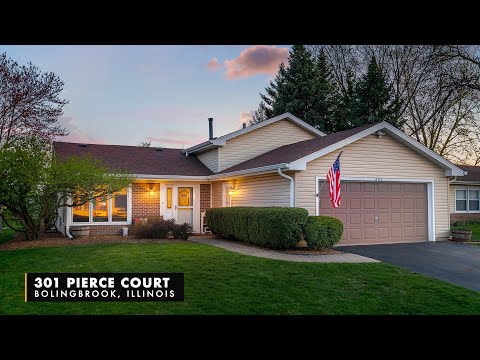 301 Pierce Ct, Bolingbrook, IL home video tour