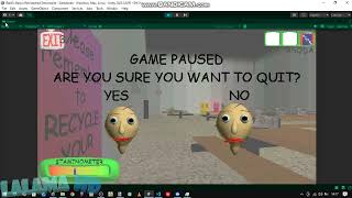 [Pre-Test] Baldis Basics Remastered (The Null Update Remastered) By : @AzixtaYT10