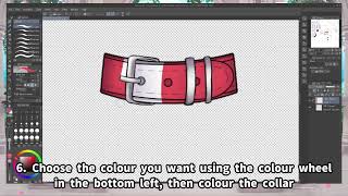 How to colour F2U Suiika Dog Collar Asset (Tutorial)