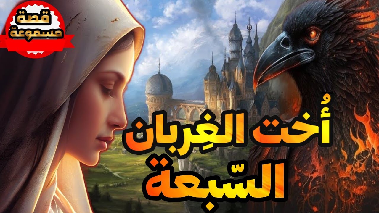 قصة أُخت الغِربان السّبعة،قصة مسموعة قبل النوم مشوقة و فيها عبرة،أريحوا أعينكم و أنصتوا بقلوبكم،صوت